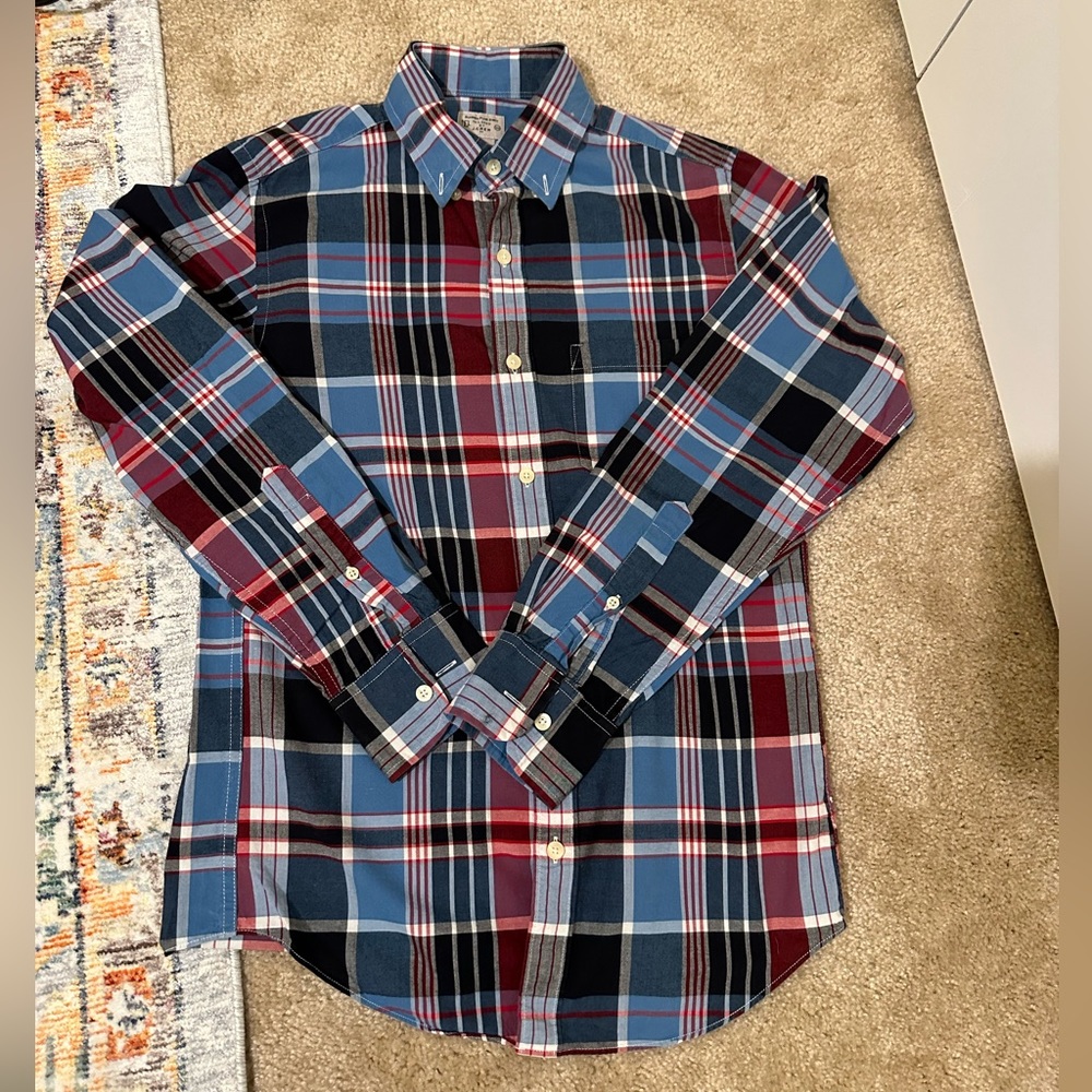 Men’s J.Crew Plaid Button Down Shirt